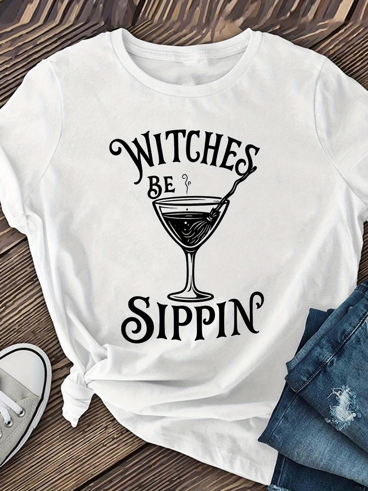 "Witch'S Poison" Halloween Graphic Tee