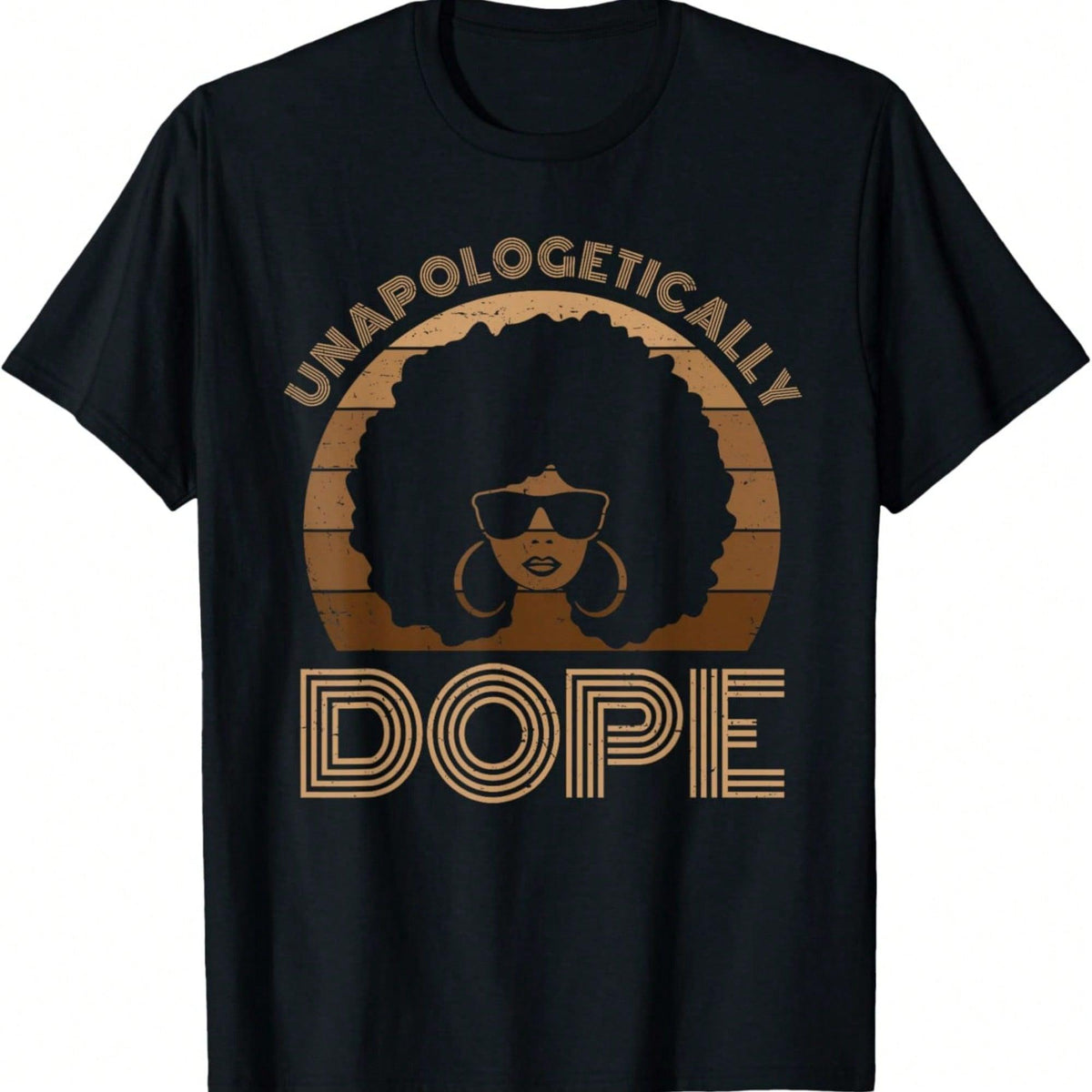 Unapologetically Dope Afro Queen History Month T-Shirt