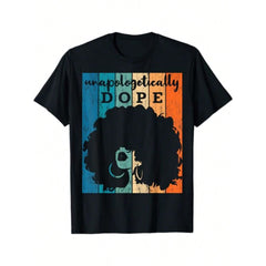 Boldly Awesome Black History Month T-Shirt For African Americans With Short Sleeves