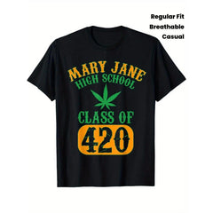 Men's Class of 2026 Graphic T-Shirt | 100% Cotton Crew Neck | Casual Weekend Wear