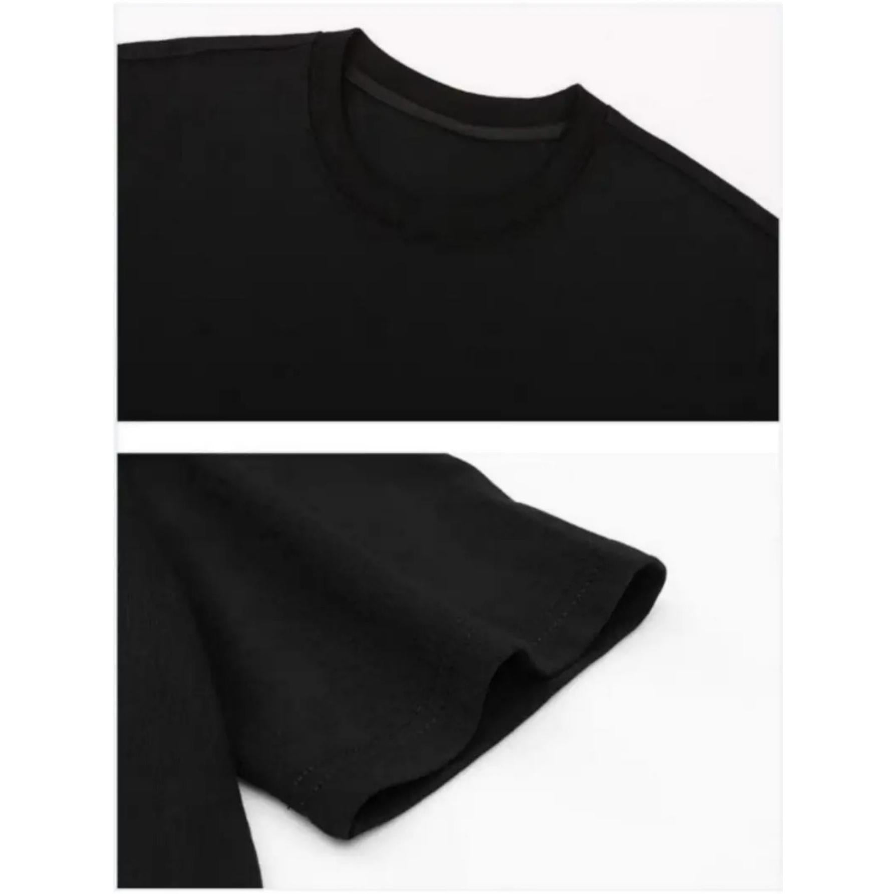 Men's Plus Size 100% Cotton Oversized T-Shirt - Loose Fit Round Neck Casual & Sportswear Short Sleeve Tee Suitable for Halloween, Christmas, Outdoor Wear & Everyday Use - Year-Round Comfortable Breathable Wearable for Larger Men, PLUS SIZE