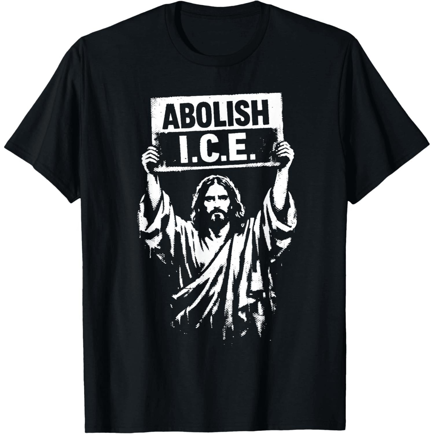 Retro Abolishs ICE Jesus ICEs For Men Women T-Shirt