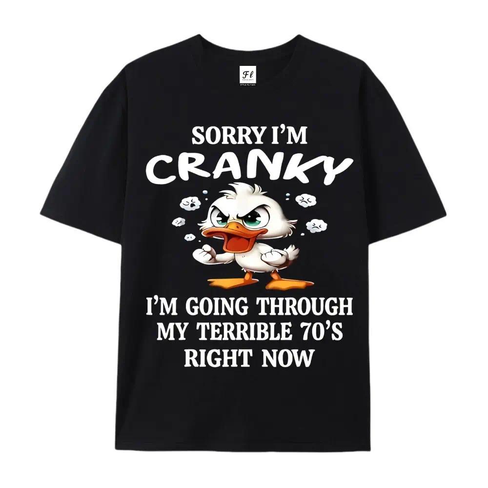 Funny 70s Duck Graphic Tee, 100% Cotton Casual Crew Neck Outfit, Unisex Couple Fashion Top, Cute Retro Style, Best Valentine’s Day Gift For Him Her, Perfect Gift For Boyfriend Girlfriend Husband Wife