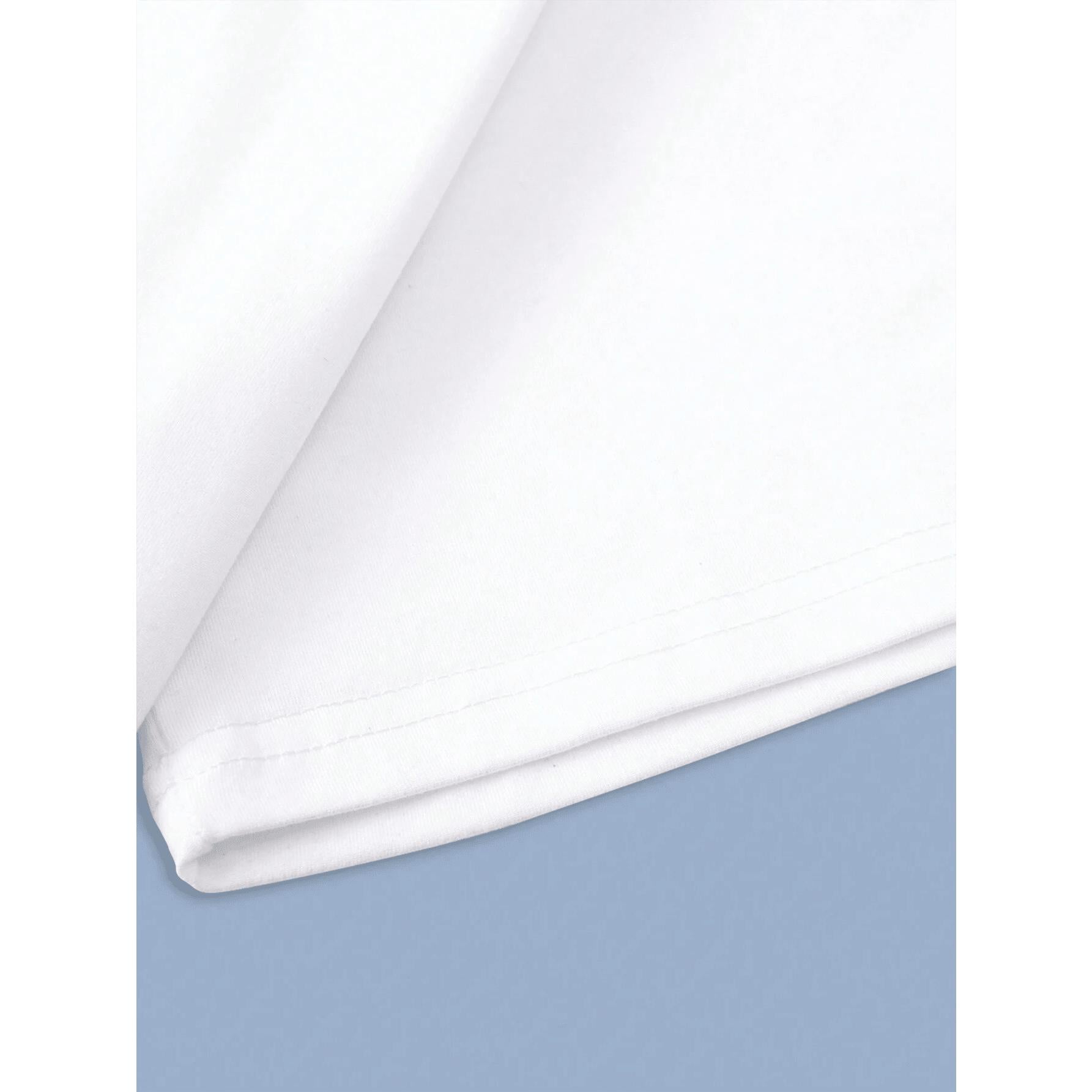Men's Casual Versatile Simple Japanese Crane Print Short Sleeve T-Shirt