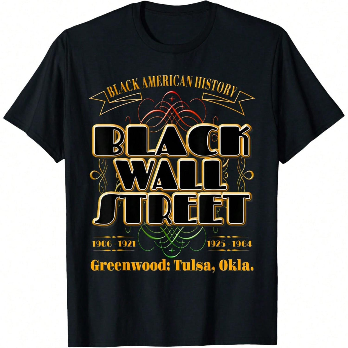 History Month Awareness Afro American Power T-Shirt