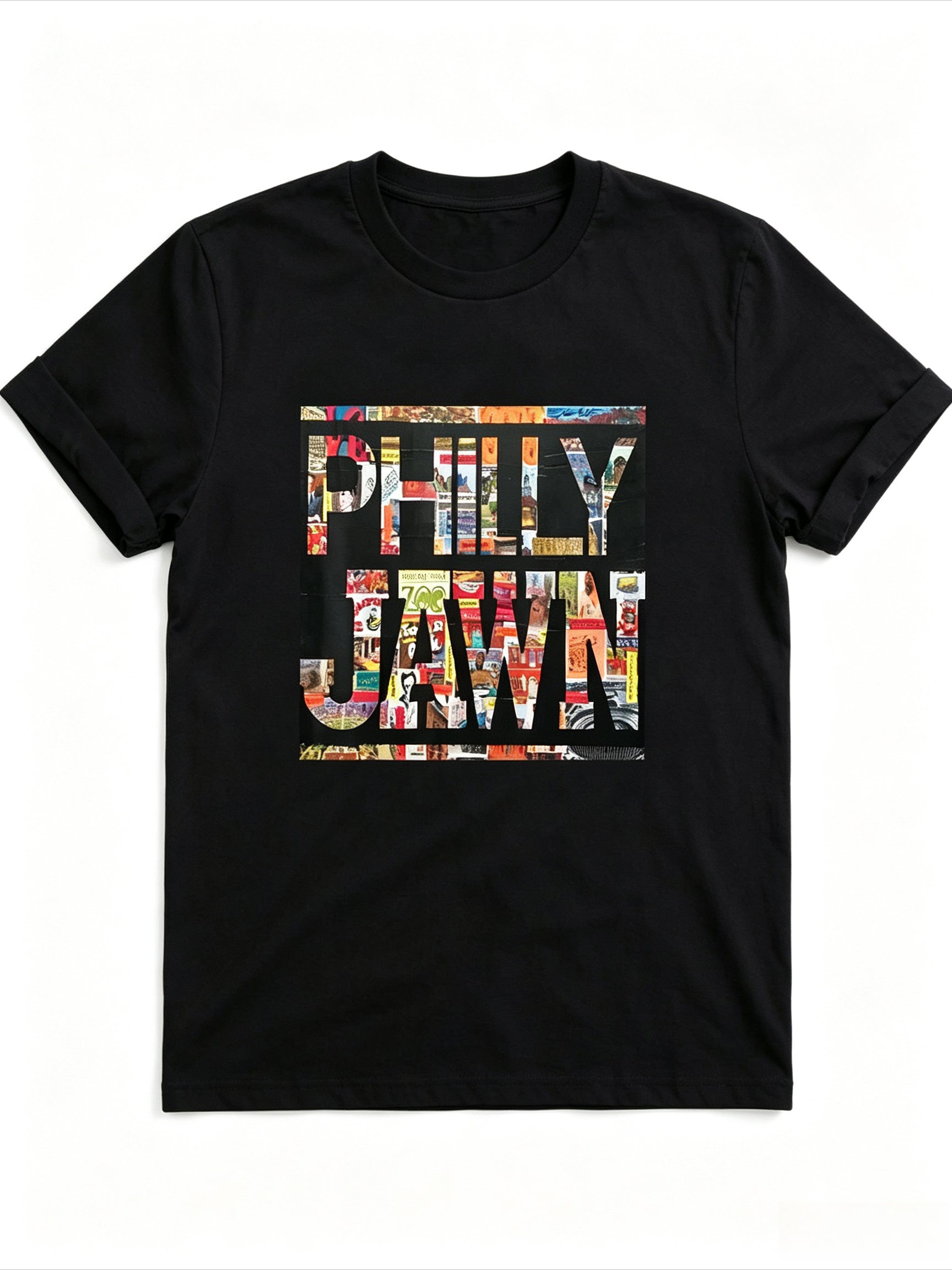 Philly Jawn Graphic Crew Neck Tee Philadelphia Summer Casual Short Sleeve Top
