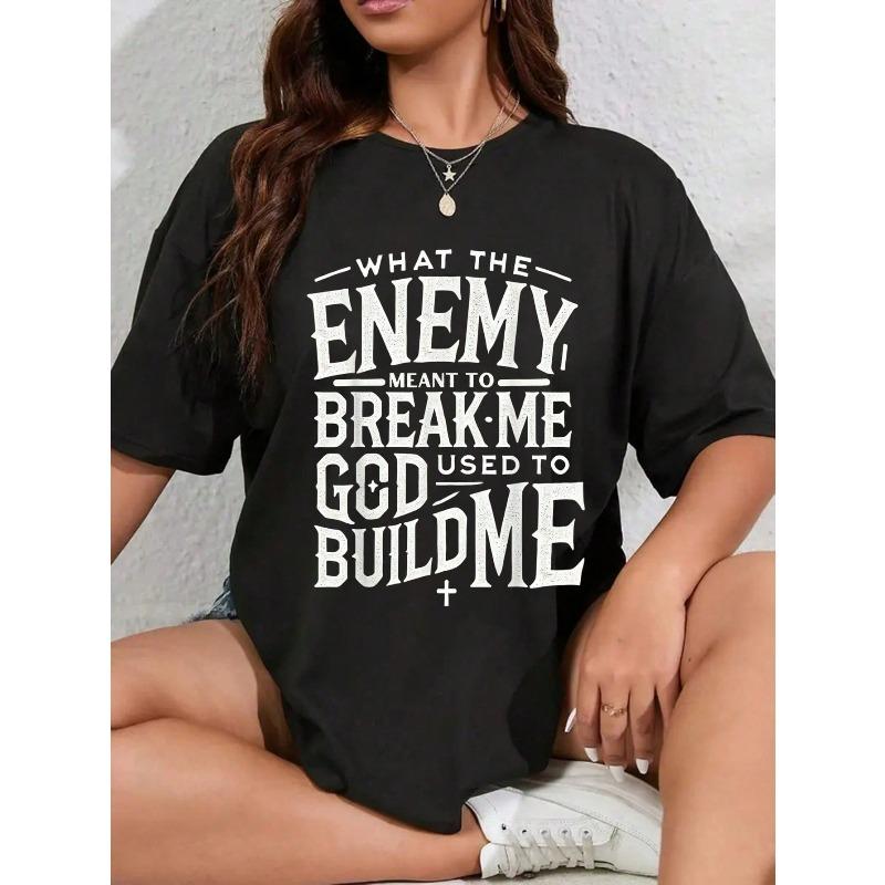 100% Cotton Unisex Inspirational Christian Religious Faith Based God Themed T-Shirt Women's Men's Graphic Tee,Casual Short Sleeve Shirt funny adult humor