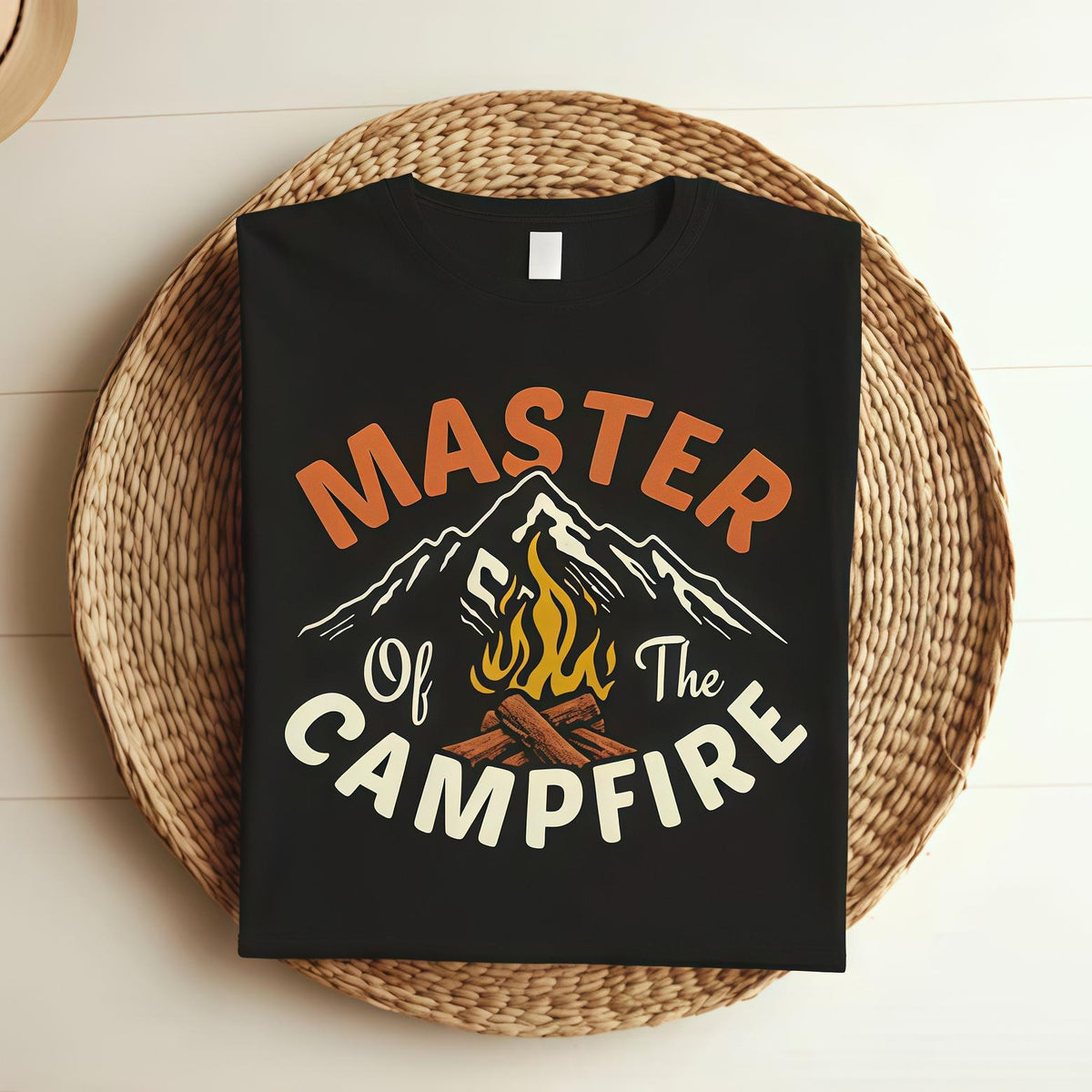 Funny Outdoor Camping Gifts Men Women Master Of Campfire T-Shirt, Gift Camp Hiking Trip Lover, Cool Vintage Tshirt For Friends And Family,