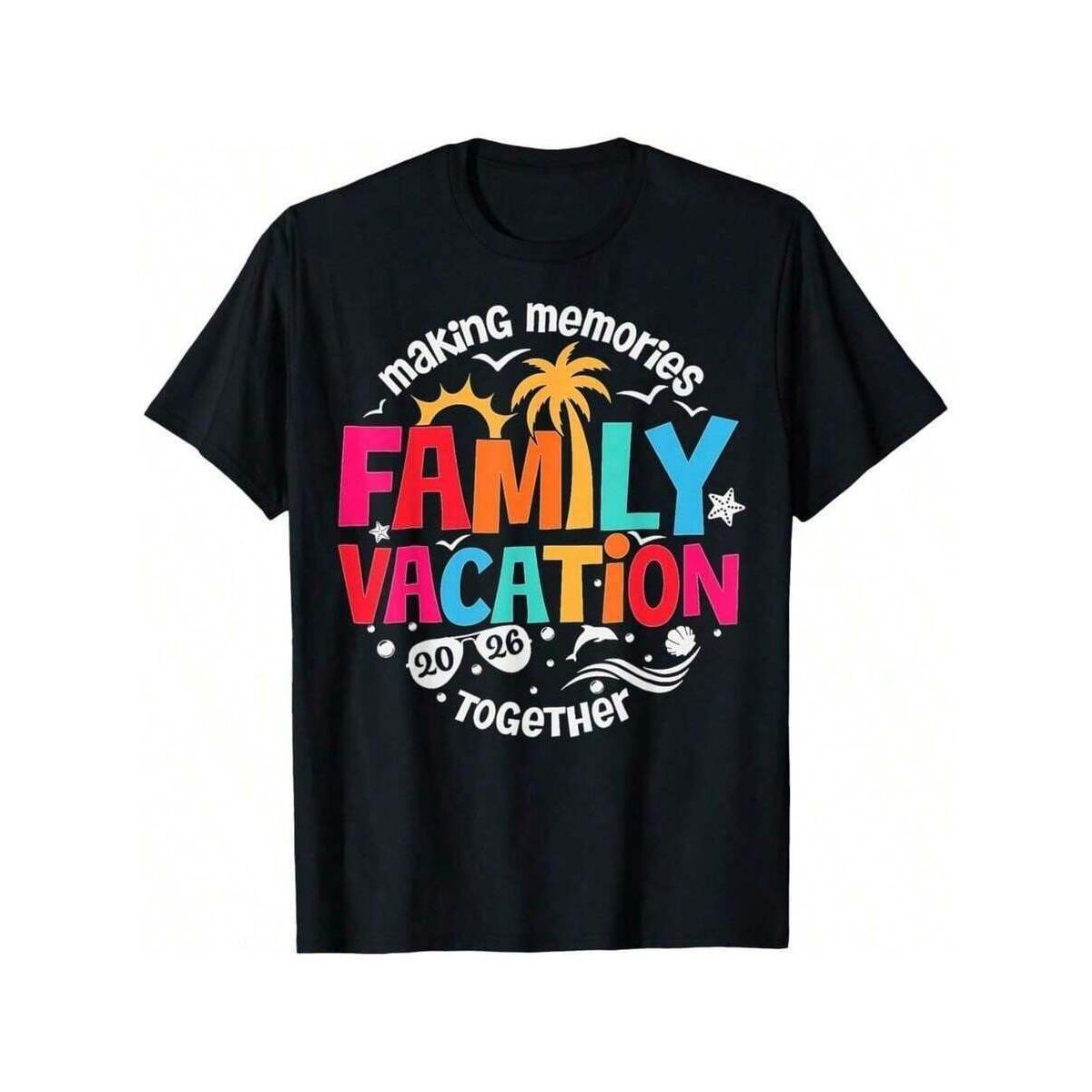 Family Vacation 2026 Beach Matching Family Summer Vacation T-Shirt