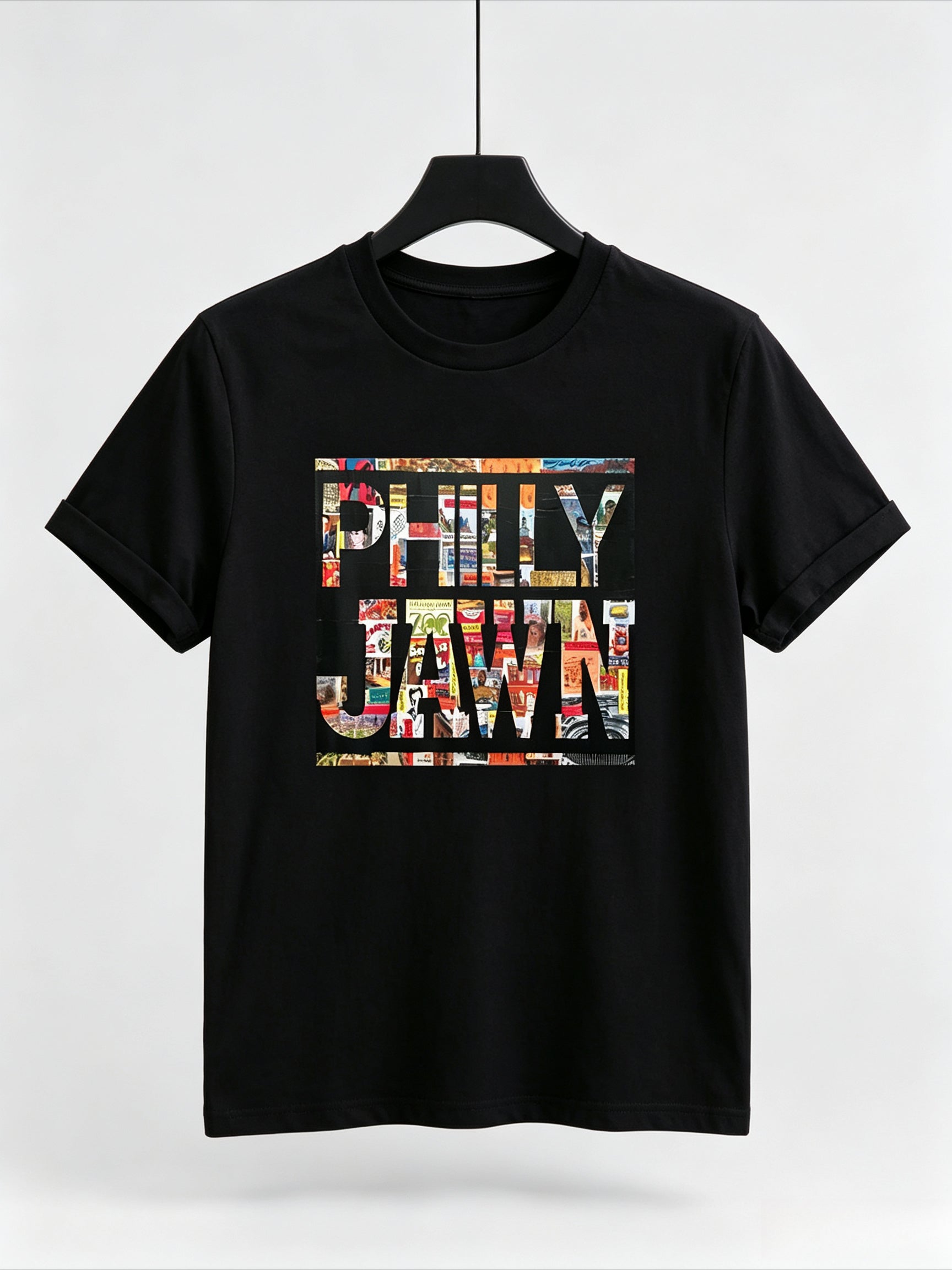 Philly Jawn Graphic Crew Neck Tee Philadelphia Summer Casual Short Sleeve Top