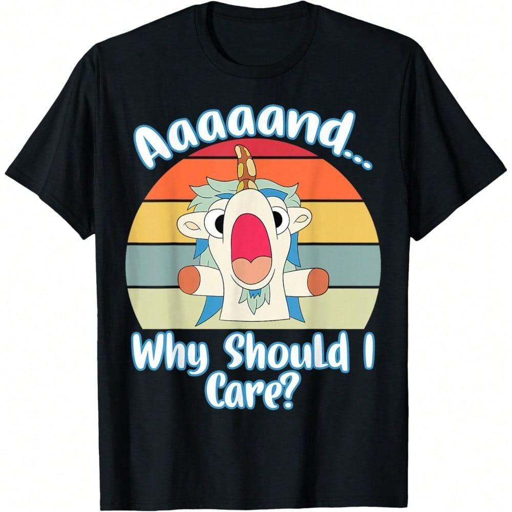 Annnd Why Should - I Care -  Apparel - Sarcastic T-Shirt Women Kids T-Shirt Daily T-Shirt Women Kids Girls T-Shirt Funny Graphic Tee
