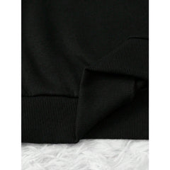 Letter Graphic Drop Shoulder Sweatshirt Pullover Fall
