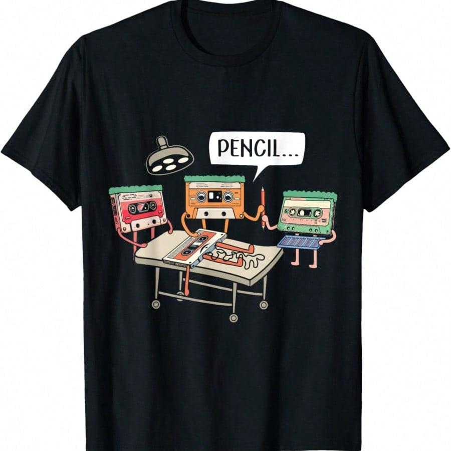 Vintage Cassette Tape 80s Retro Music Lover T-Shirt