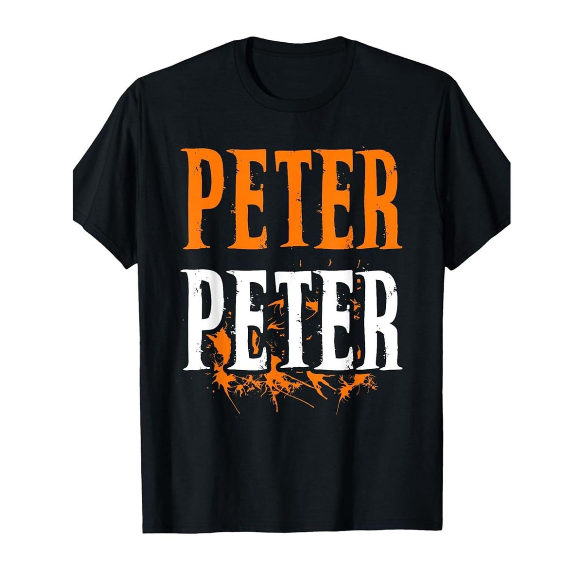A Captivating Halloween T-Shirt Featuring Peter Pumpkin, Designed for Food Enthusiasts, Showcasing Trendy Designs Ideal for Relaxed Outings And Cozy Wear During The Summer, Spring, And Fall