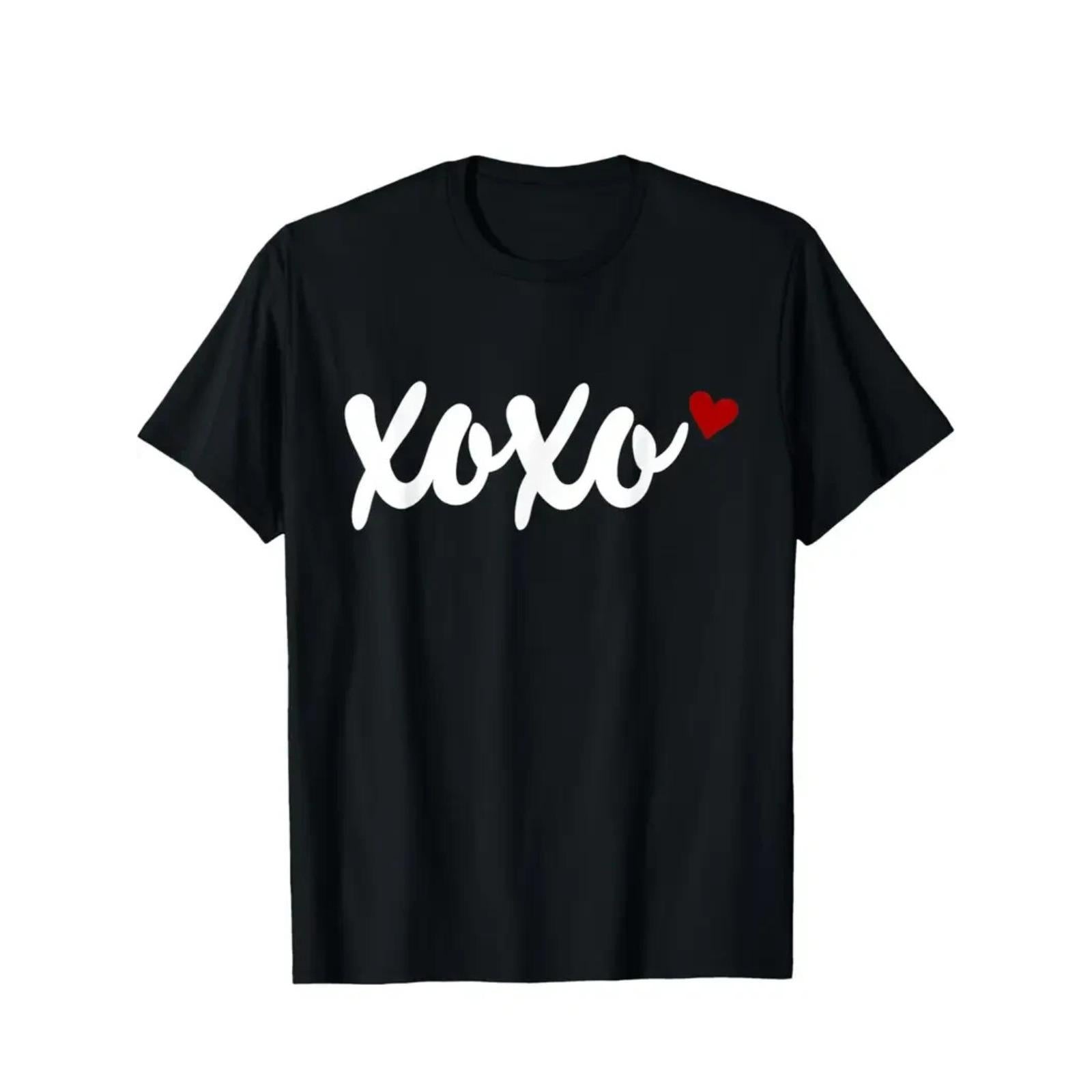 Xoxo Funny Valentines Day T-Shirts for Men, Funny
