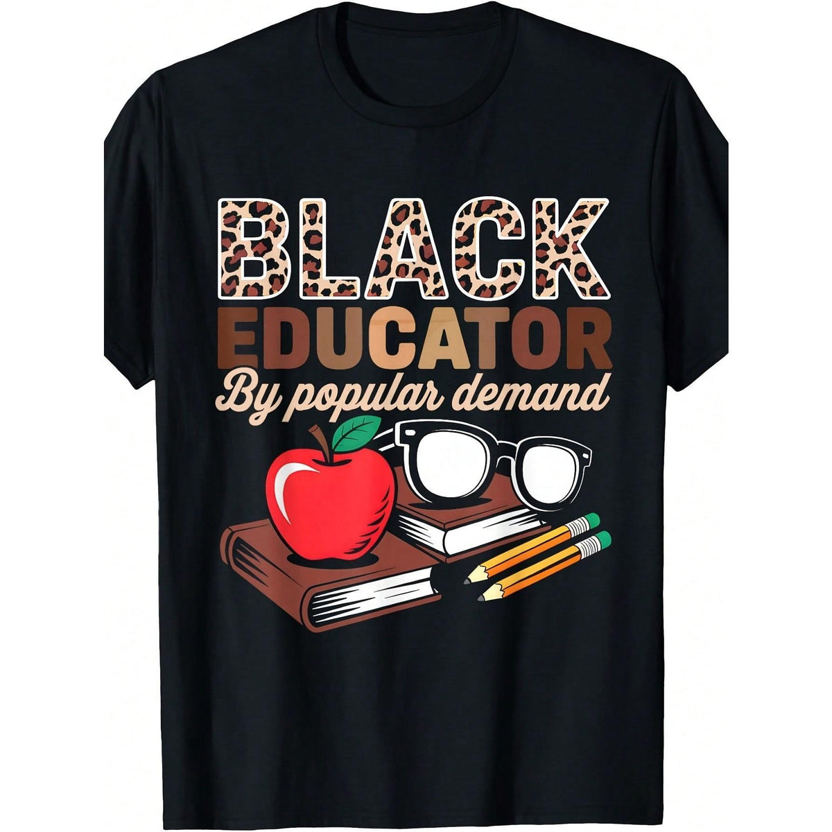 Black History Month Black Educator African American Teacher T-Shirt