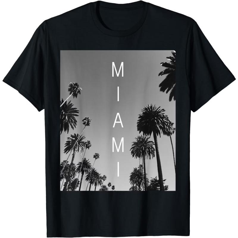 Miami Beach T-Shirt South Beach Florida Fl Souvenir Gift Tee T-Shirt