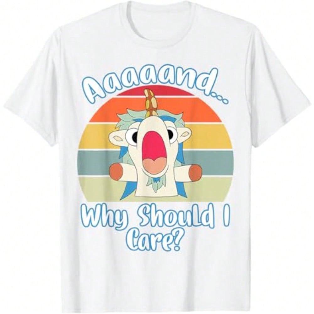 Annnd Why Should - I Care -  Apparel - Sarcastic T-Shirt Women Kids T-Shirt Daily T-Shirt Women Kids Girls T-Shirt Funny Graphic Tee