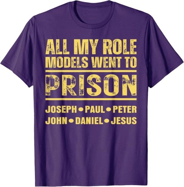 All My Role Models Went to Prison T-Shirt