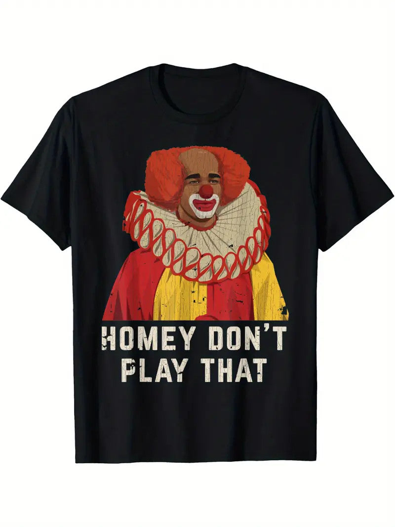 Vintage Homey Don'T Play That Homey The Clown T-Shirt Selected Pure Cotton