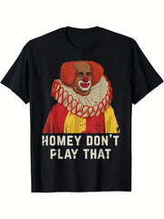 Vintage Homey Don'T Play That Homey The Clown T-Shirt Selected Pure Cotton